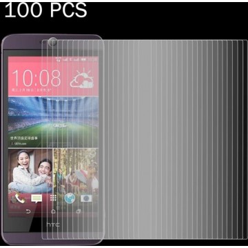 Let op type!! 100 stuks voor HTC Desire 626 0 26 mm 9H oppervlaktehardheid 2.5D explosieveilige gehard glas scherm Film