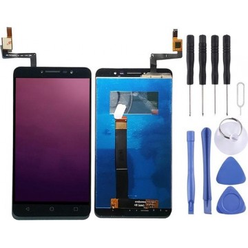 Let op type!! LCD Screen and Digitizer Full Assembly for Alcatel A3 XL 9008 / 9008X / 9008D / OT-9008 / OT9008(Black)