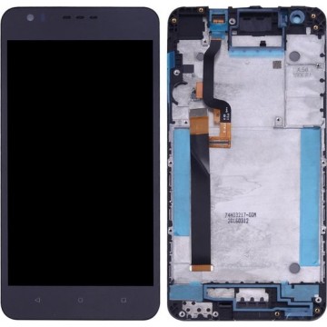 Let op type!! LCD Screen and Digitizer Full Assembly with Frame for HTC Desire 825 (Black)