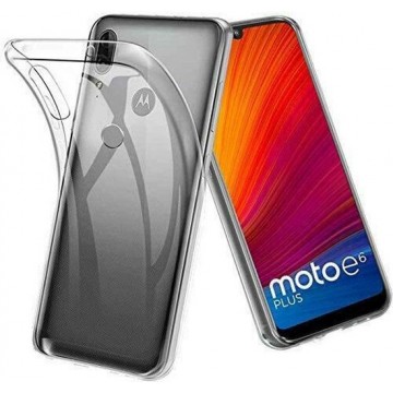 Motorola E6S - Silicone Hoesje - Transparant