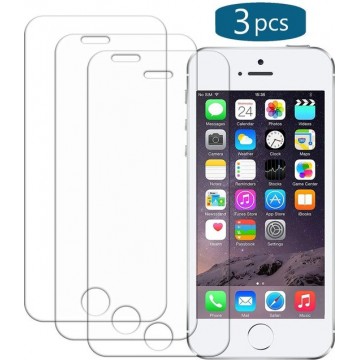 iPhone 4 / 4S Screenprotector Glas - Tempered Glass Screen Protector - 3x