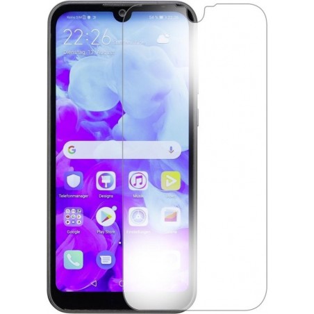 MMOBIEL Glazen Screenprotector voor Huawei Y5 - 5.71 inch 2019 - Tempered Gehard Glas - Inclusief Cleaning Set