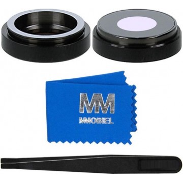 MMOBIEL Glas Lens Back Camera voor iPhone XR (Zwart) - incl. Toolkit