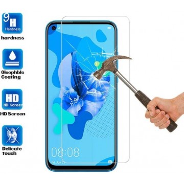Huawei P20 Lite 2019 Screenprotector Glas - Tempered Glass Screen Protector - 1x