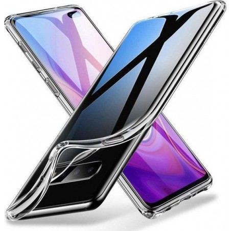 Samsung Galaxy S10 - Ultra dun beschermhoesje - Transparant