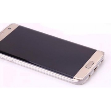 Nieuwetelefoonhoesjes.nl Samsung Galaxy S7 Edge Transparant siliconen hoesje
