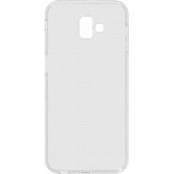 Softcase Backcover Samsung Galaxy J6 Plus hoesje - Transparant