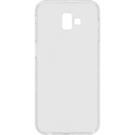 Softcase Backcover Samsung Galaxy J6 Plus hoesje - Transparant