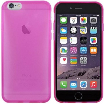 Colorfone PREMIUM CoolSkin3T hoesje / Cover / Case voor de Apple iPhone 6 Transparant Donker Roze