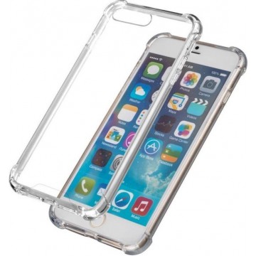 Transparant TPU Siliconen Case Hoesje voor iPhone 8 Plus (extra verstevigde randen)