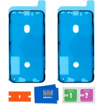 MMOBIEL 2x Waterdichte Stickers voor iPhone XS
