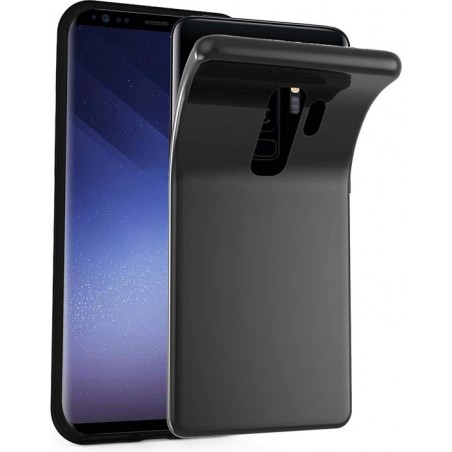 Samsung Galaxy S9 Plus - Silicone Hoesje - Zwart