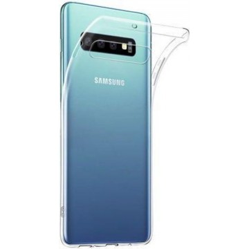 Samsung Galaxy S10 Hoesje Transparant - Siliconen Case