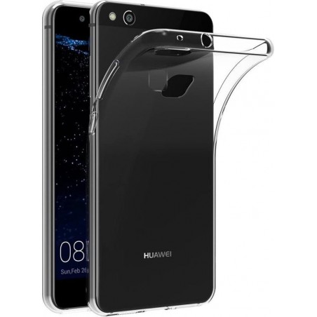 Huawei P10 Lite - Silicone Hoesje - Transparant