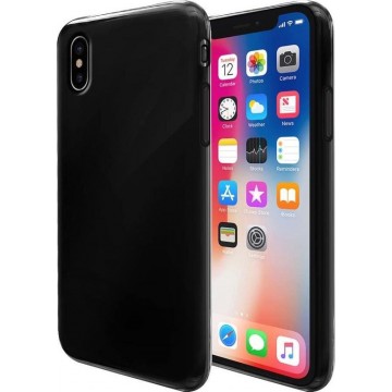 Soft TPU Zwart hoesje Silicone Case iPhone XS Max