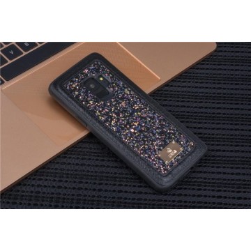 UNIQ Accessory Galaxy S9 Hard Case Backcover glitter - Zwart (G960)