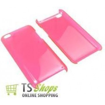 Apple iPod touch 4th Crystal hard Case Transparant Roze