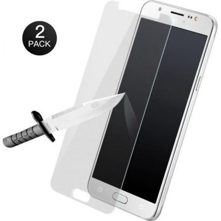 Gratis 1+1 Screen Protector Glass Tempered Glass Doorzichtig 2 stuks voor Samsung Galaxy J5 2106 J510