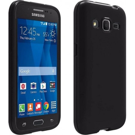 EmpX.nl Samsung Galaxy Core Prime TPU Zwart Back cover