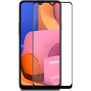 Samsung Galaxy A50S Screenprotector Glas - Full Curved Tempered Glass Screen Protector - 1x