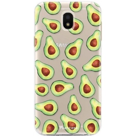 FOONCASE Samsung Galaxy J5 2017 hoesje TPU Soft Case - Back Cover - Avocado