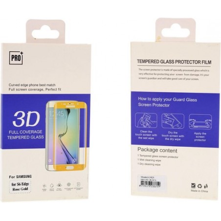 Screenprotector voor Samsung Galaxy S6 Edge met optimale touch gevoeligheid (G925)