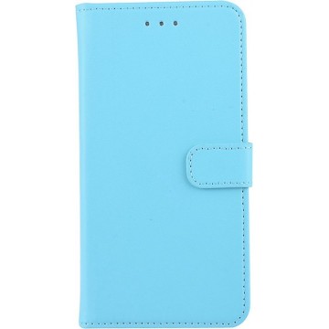 Samsung Galaxy J6+ (2018) Pasjeshouder Blauw Booktype hoesje - Magneetsluiting (J6 Plus)