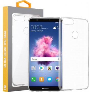 Huawei P Smart Transparant Silliconen TPU Hoesje Cover Case