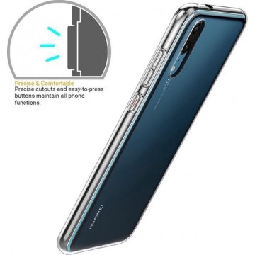 EmpX.nl Huawei P20 TPU Transparant Siliconen Back cover