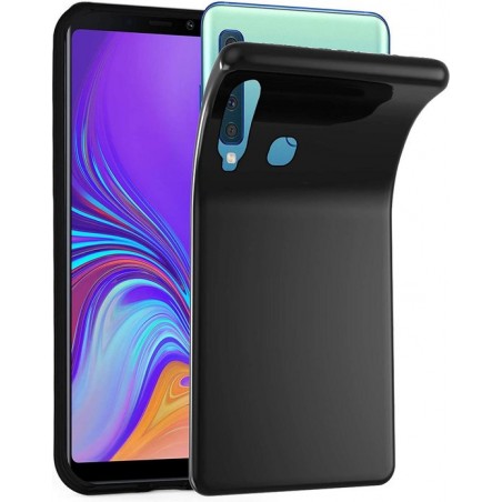 Samsung Galaxy A9 2018 - Silicone Hoesje - Zwart