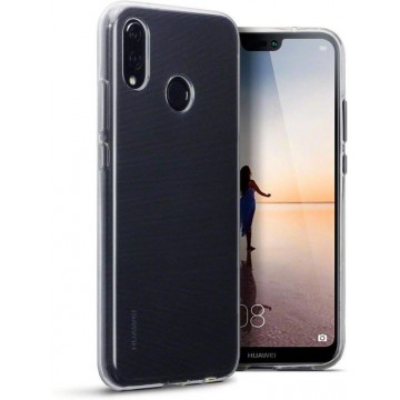 Huawei P20 Lite Hoesje - Siliconen Backcover - Transparant