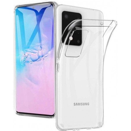 Samsung Galaxy S20 Ultra Soft TPU case - Transparant