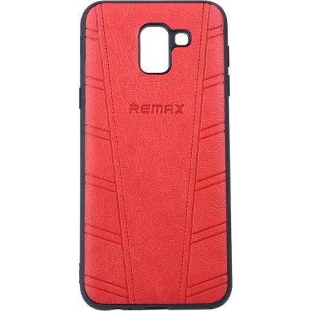 Backcover hoesje voor Samsung Galaxy J6 (2017) - Rood (J600F)