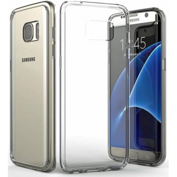 EmpX.nl Samsung Galaxy S7 Edge TPU Transparant Siliconen Back cover