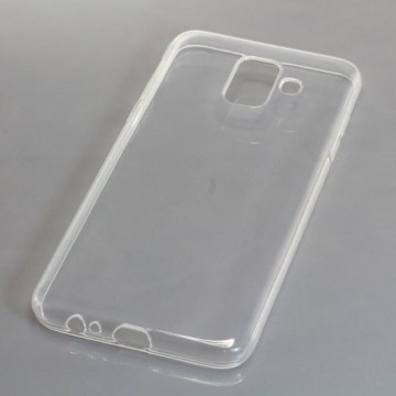 TPU Case Samsung Galaxy A6 2018 - Volledig Transparant