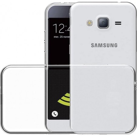 EmpX.nl Samsung Galaxy J3 (2016) TPU Transparant Siliconen Back cover