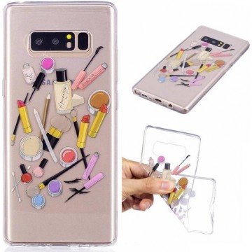 Softcase hoes cosmetica Samsung Galaxy Note 8