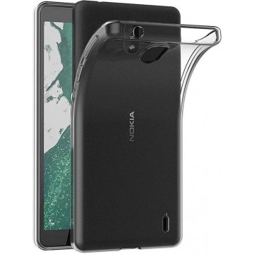Nokia 1 Plus silicone hoesje transparant