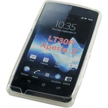 TPU Case voor Sony Xperia Z S-Curve transparent