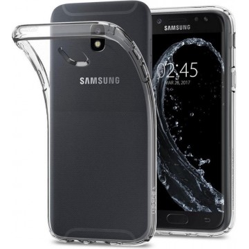 MMOBIEL Siliconen TPU Beschermhoes Voor Samsung Galaxy J5 J530 2017 - 5.2 inch Transparant - Ultradun Back Cover Case