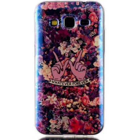 Samsung Galaxy Core Prime Hoesje Bloemen