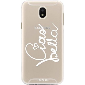 FOONCASE Samsung Galaxy J5 2017 hoesje TPU Soft Case - Back Cover - Ciao Bella!