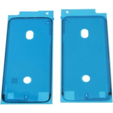 2 x-Voor Iphone XR  - 3M frame/behuizing sticker - zwart