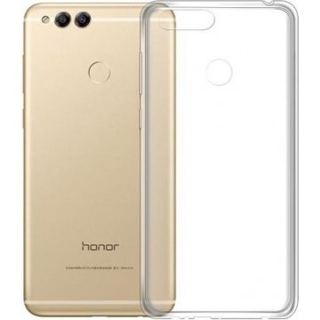 TPU case voor Huawei Honor 7X - Transparant
