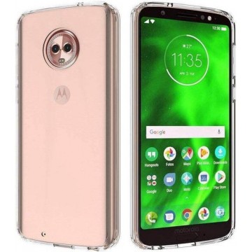 Hoesje CoolSkin3T Motorola Moto G6 Transparant Wit