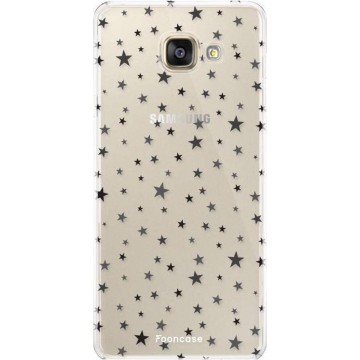 FOONCASE Samsung Galaxy A3 2016 hoesje TPU Soft Case - Back Cover - Stars / Sterretjes