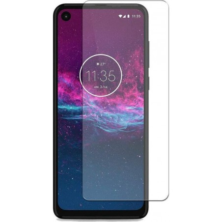 Motorola One Vision Screenprotector Glas - Tempered Glass Screen Protector - 1x