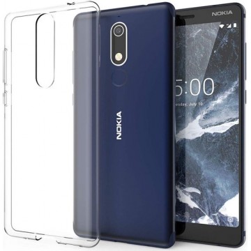 TPU Case voor Nokia 5.1 Plus - Crystal transparent