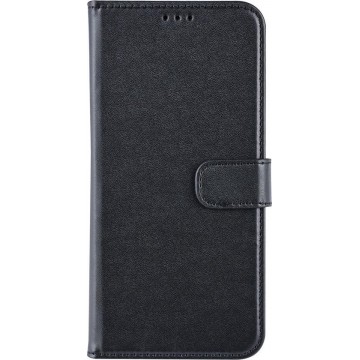 Samsung Galaxy M30 Pasjeshouder Zwart Booktype hoesje - Magneetsluiting (M305F)