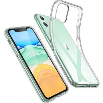 iPhone 12 Pro - Soft  Silicone Hoesje - Transparant